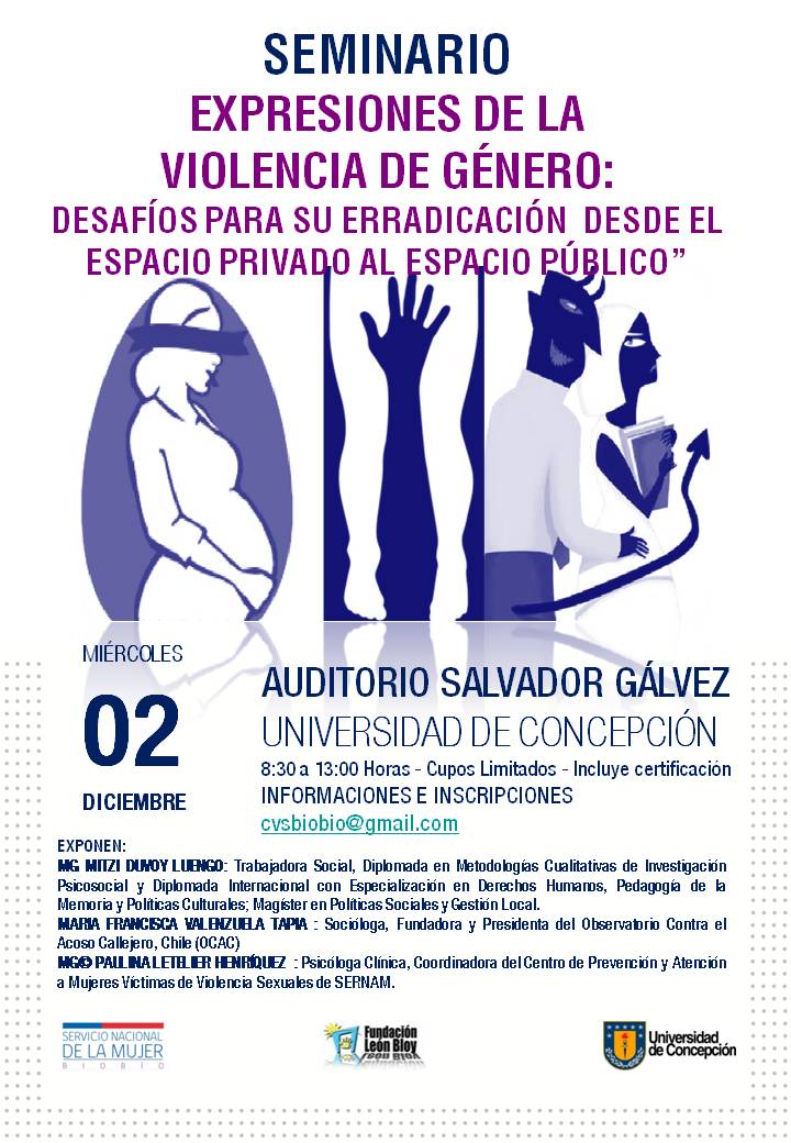 Seminario sobre expresiones de la violencia de género reunirá a ...